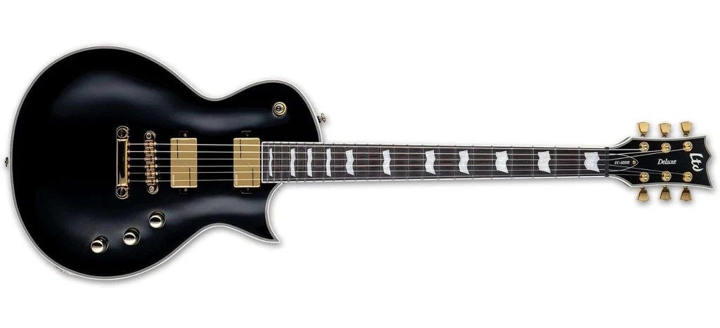 Guitarra eléctrica LTD EC-1000 Fluence Black - Imagen 2