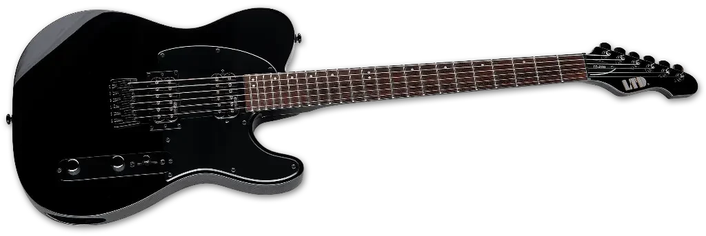 Guitarra eléctrica TE-200 negra - Imagen 4