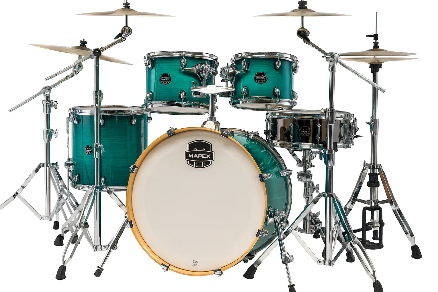 Batería acústica Mapex Armory 5 piezas Jade Stone Burst