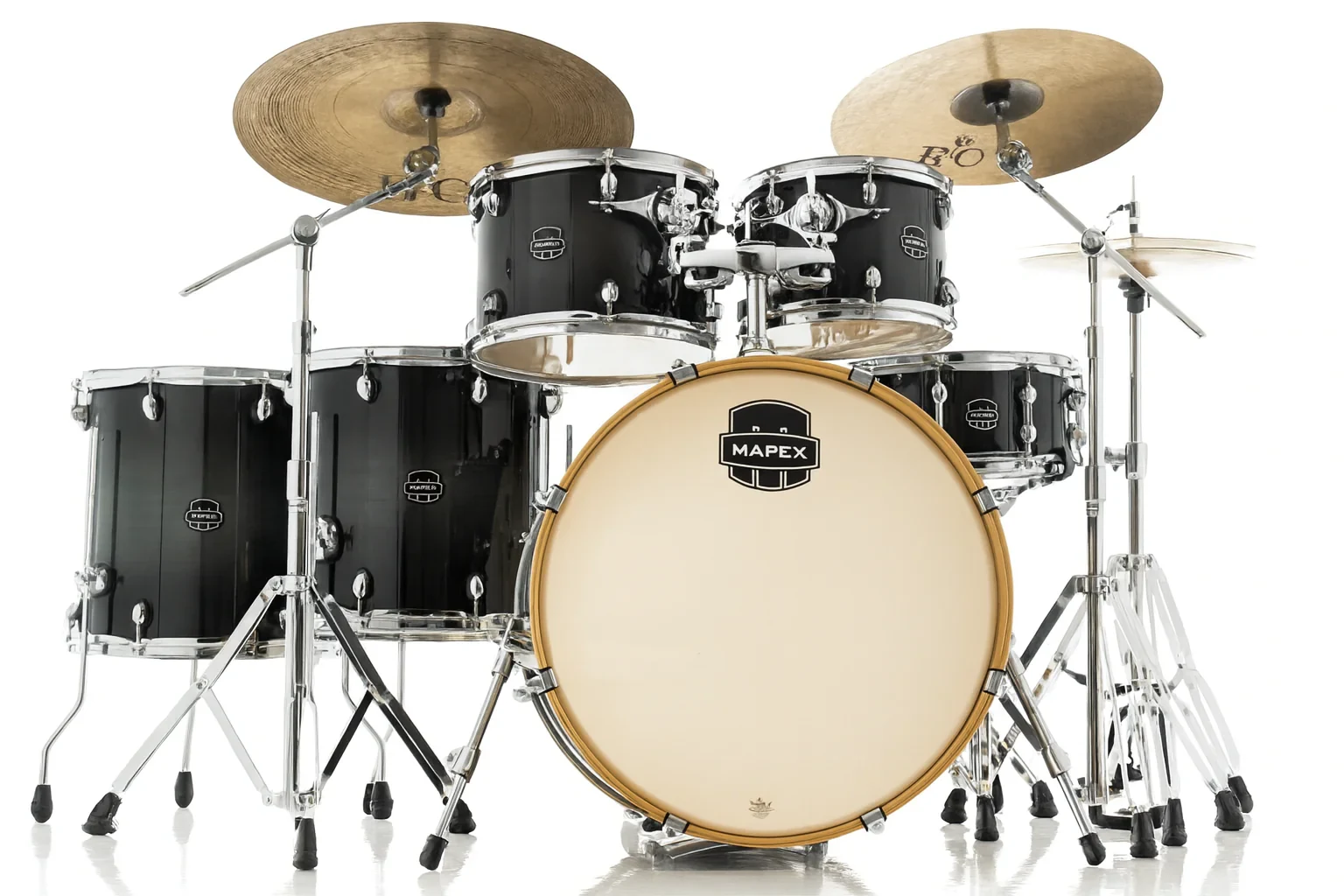 Batería Mapex Armory 6 Piezas Black Onyx Burst
