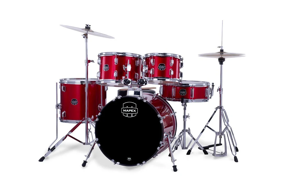 Batería Mapex Comet 5 Piezas Infra Red