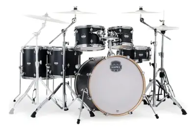 Batería Acústica Mapex Mars Maple 6 Piezas Matte Black