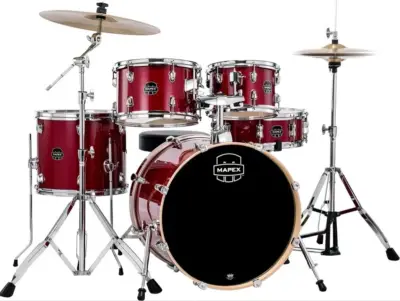 Batería Completa Mapex Tornado TND5254T en Rojo