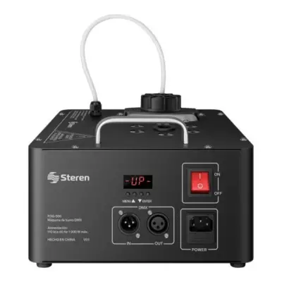 Máquina de humo DMX con salida vertical y luz LED multicolor RGB Steren Fog-500