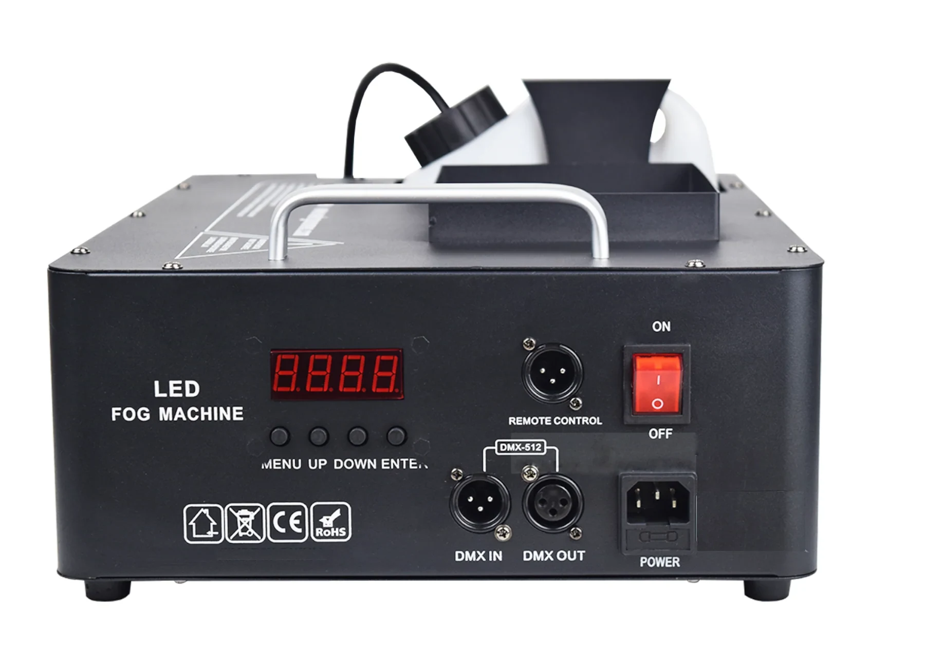 Máquina de Humo Vertical RGB DMX 1500W
