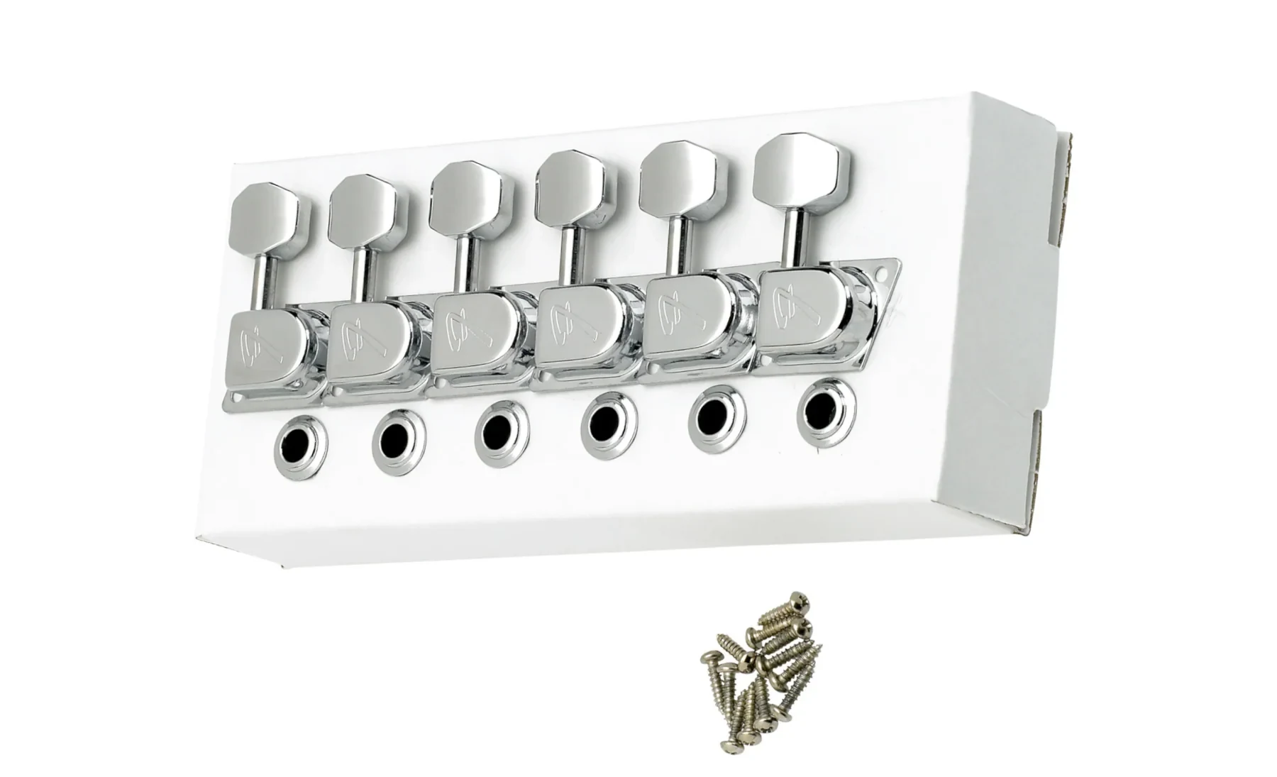 Maquinaria Cromada para Guitarra Fender 70s