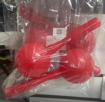 Maracas de Plástico Colores