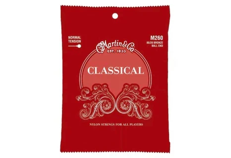 Cuerdas para guitarra clásica Martin 0.028–0.043