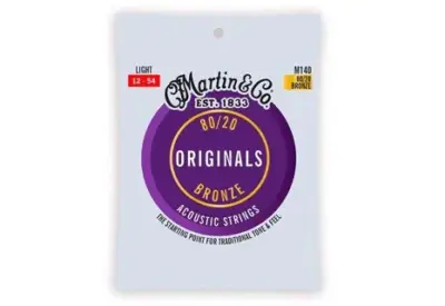 Cuerdas para guitarra acústica Martin 0.012–0.054