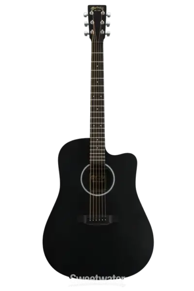 Guitarra Acústica-Eléctrica Martin DCXAE-Black Dreadnought Cutaway