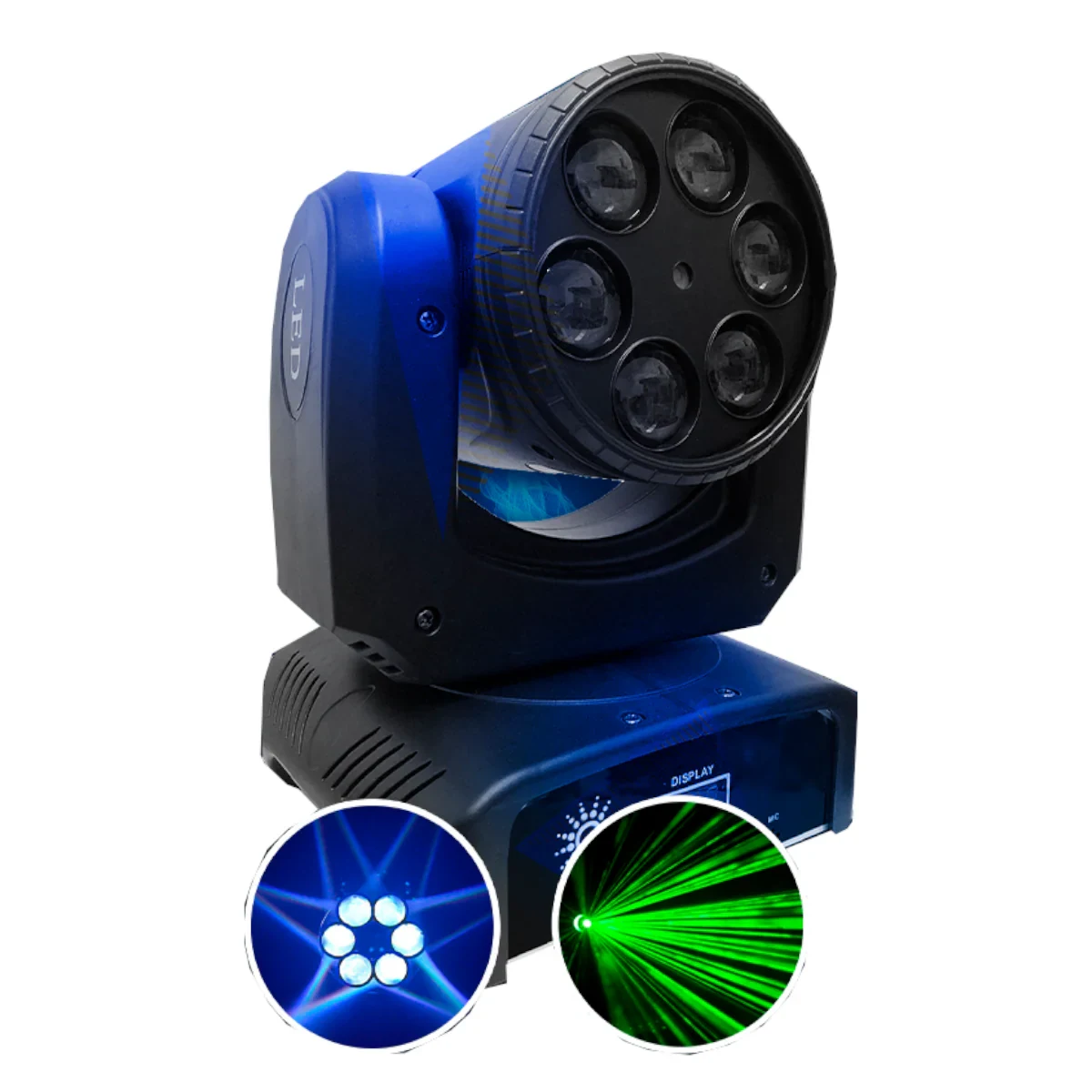 Cabeza Móvil Starry Efecto Beam Megaluz