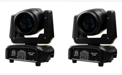 Juego de Dos Cabezas Móviles Mini 120W
