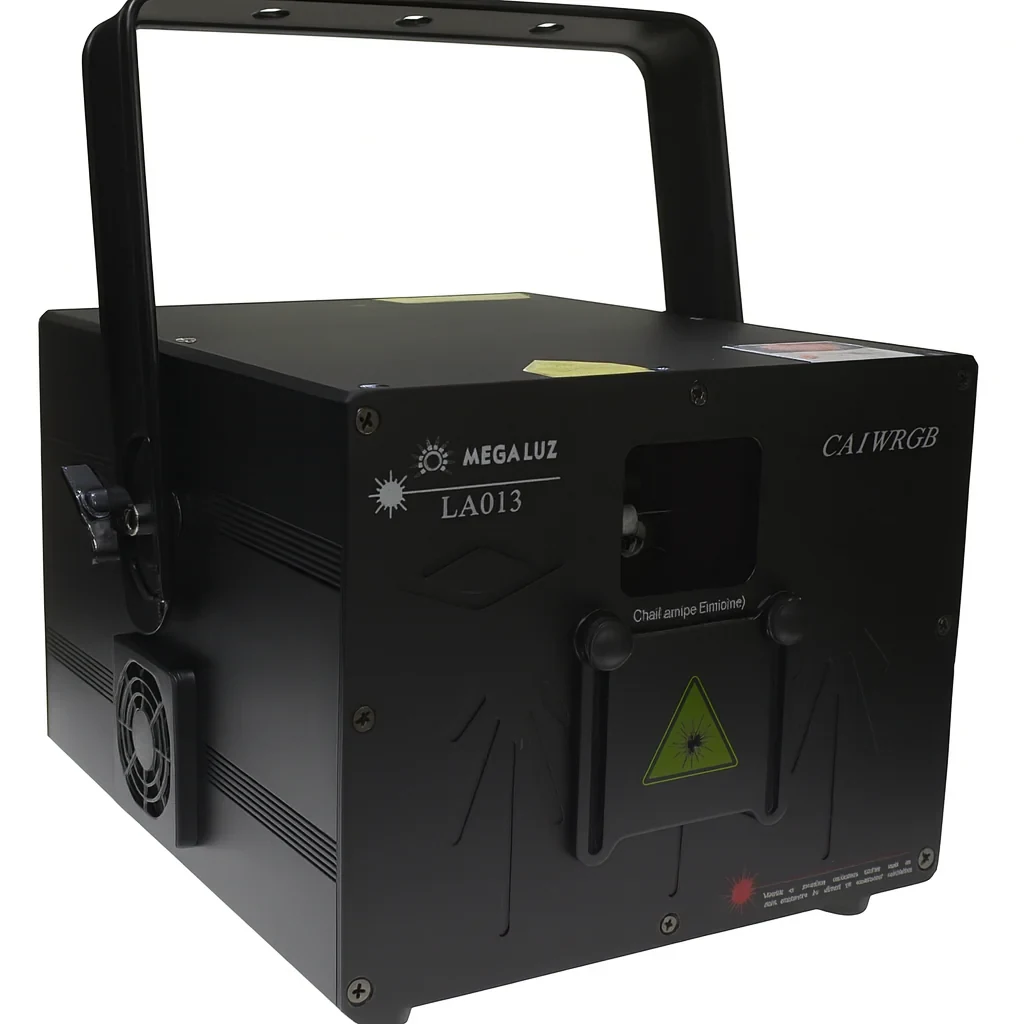 Megaluz Laser L2W DMX512 con Estuche