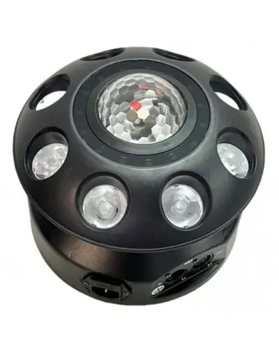 Cabeza Móvil LED RGB Megaluz Mini Modelo CM024