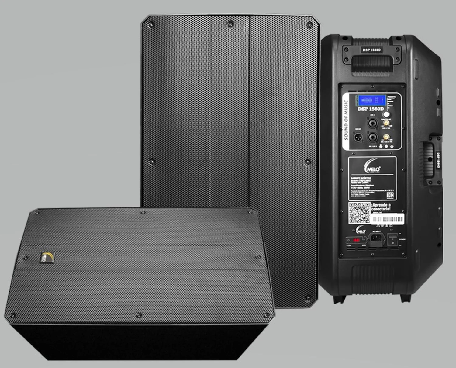 Bafle Activo Melo DSP 1560D de 15 Pulgadas 600W RMS - Imagen 5