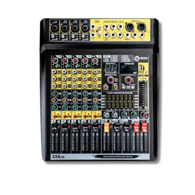 Melo SX6FX Consola Análoga de 4 Canales