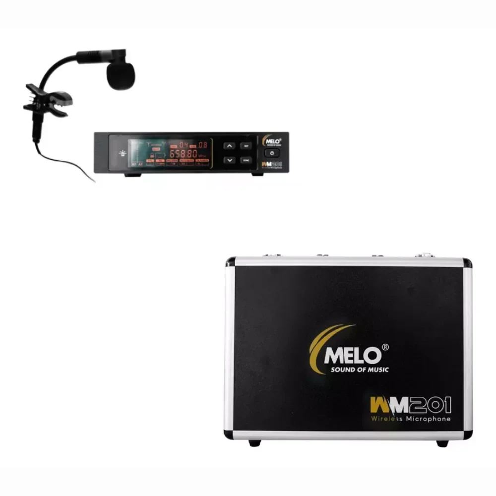 Melo WM201 Sistema Inalámbrico de Micrófono para Instrumentos