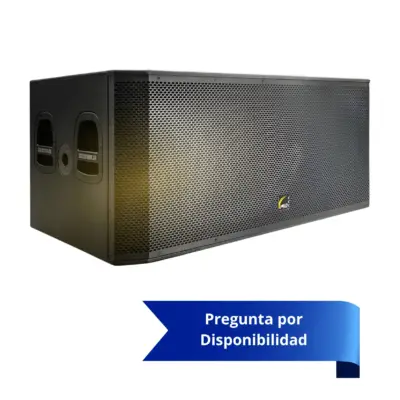 Subwoofer Activo Doble 18" Melo XM218SUB 1200W RMS