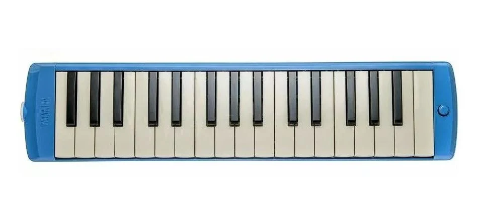 Pianica Yamaha P-32D de 32 teclas azul - Imagen 2