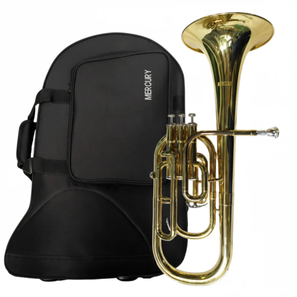 Saxo Alto Mercury Nickelado con Estuche Semirrígido