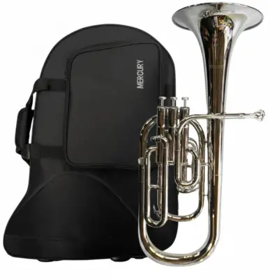 Saxofón Alto Mercury Nickelado con Estuche Semirrígido