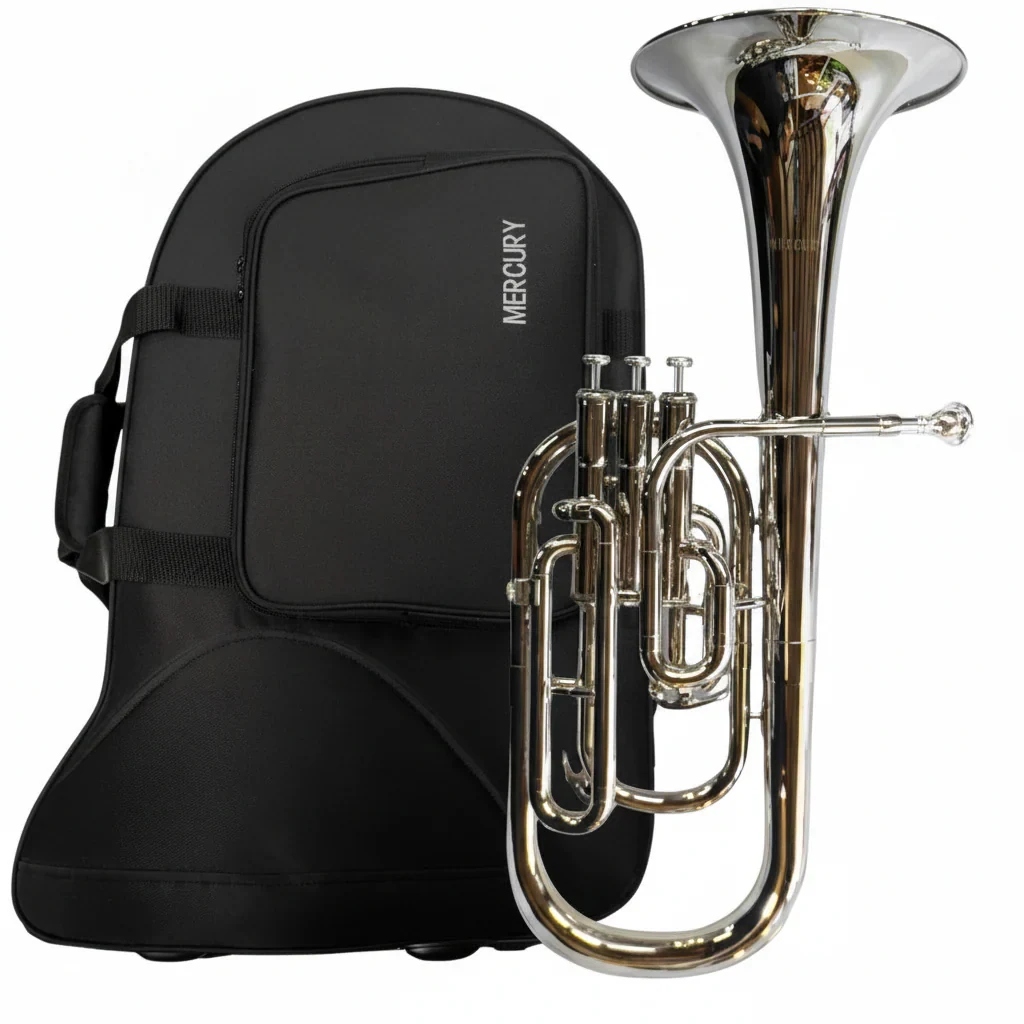 Saxofón Alto Mercury Nickelado con Estuche Semirrígido