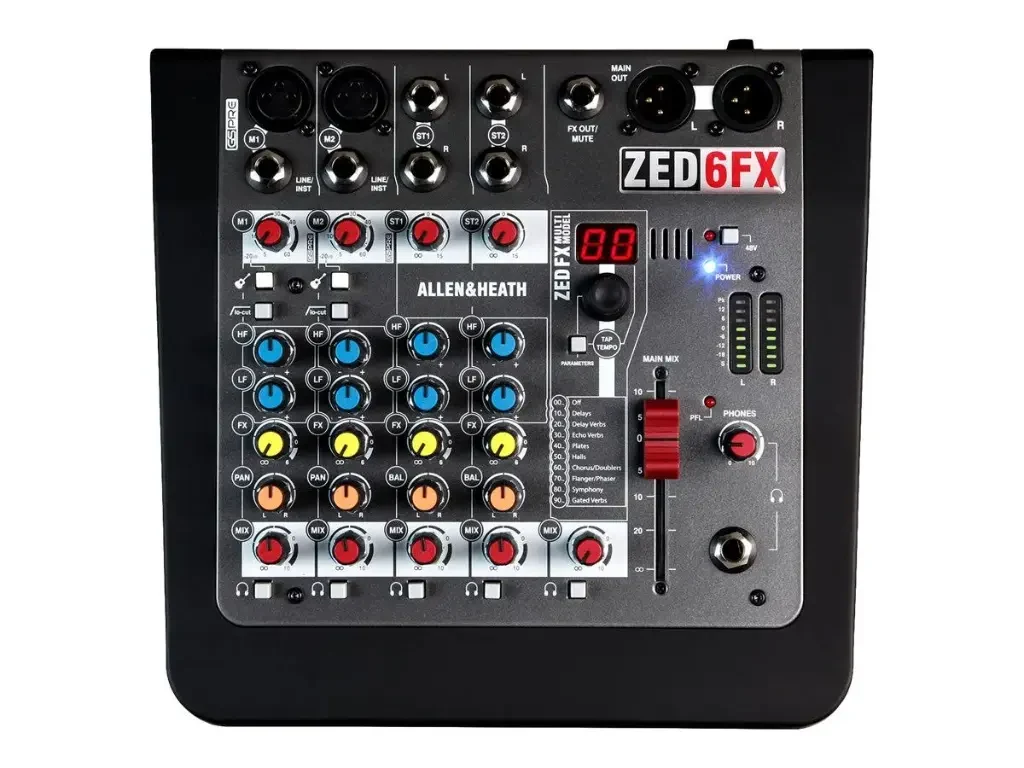 Mezclador analógico compacto ALLEN & HEATH ZED-6FX - Imagen 5