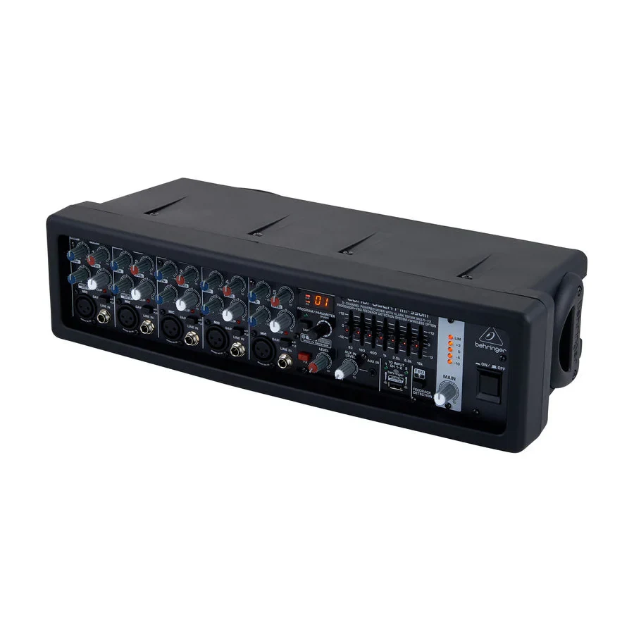 Mezcladora Amplificada Behringer PMP550M 500 Watts