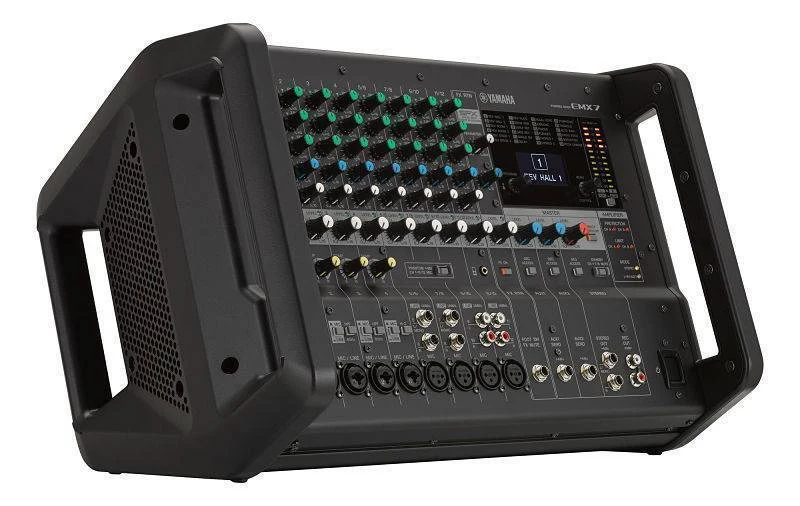 Mezcladora Amplificada Yamaha de 12 Canales