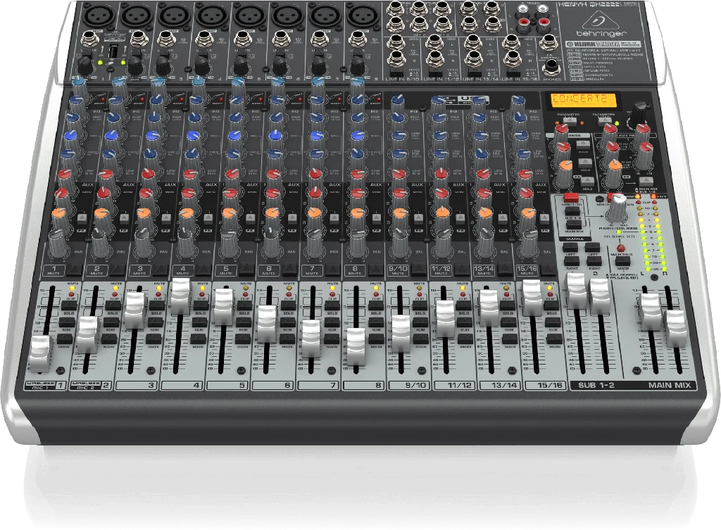Mezcladora analógica Behringer de 22 canales Xenyx QX2222USB - Imagen 2