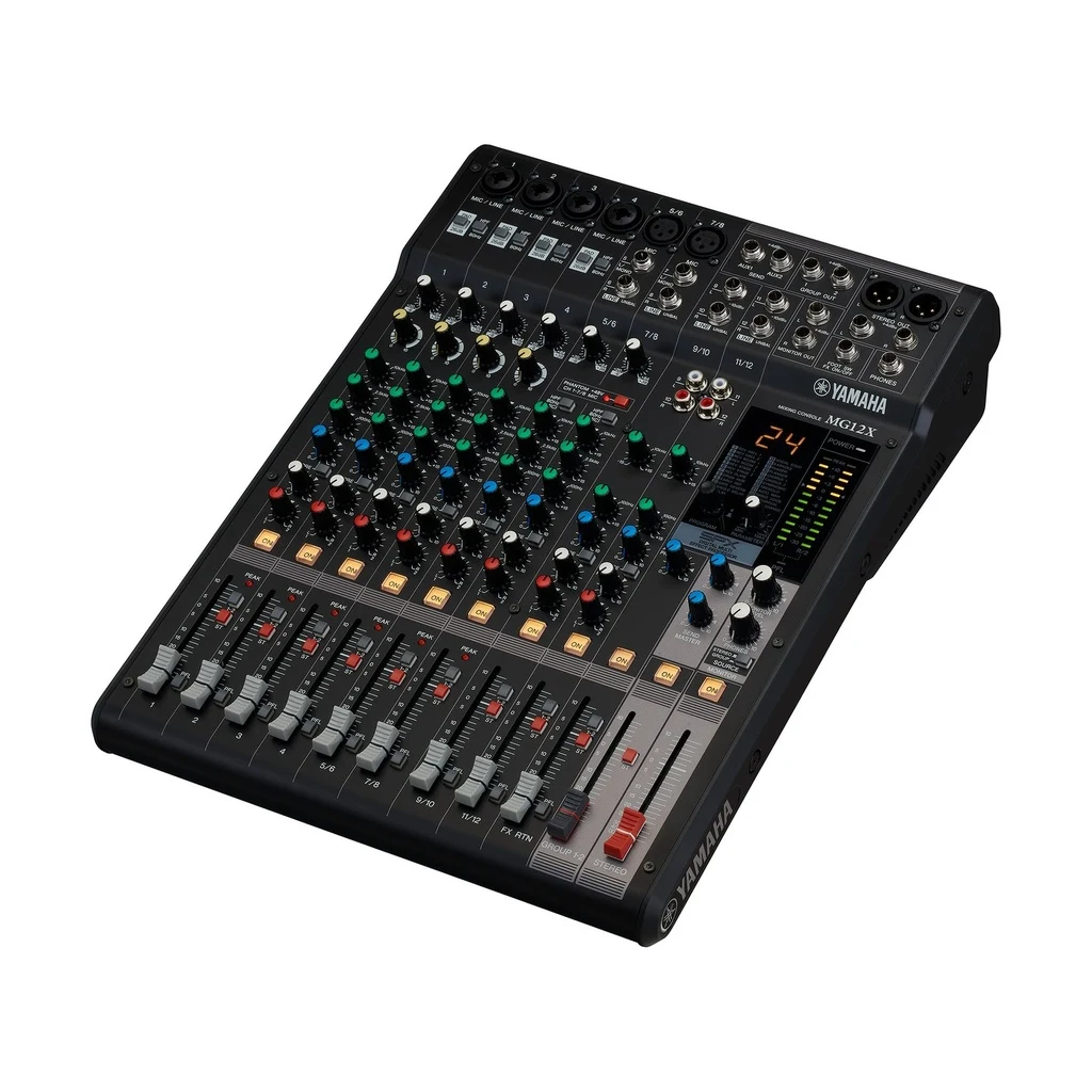 Mezcladora analógica de 12 canales con efectos MGX Yamaha MG-12XCV - Imagen 2