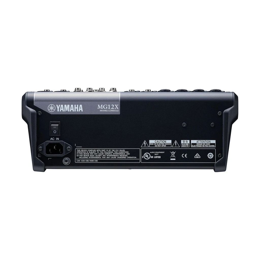 Mezcladora analógica de 12 canales con efectos MGX Yamaha MG-12XCV - Imagen 3