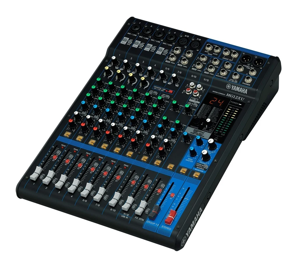 Mezcladora analógica de 12 canales con efectos Yamaha MG12XU - Imagen 2