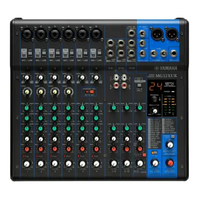 Mezcladora Análoga de 12 Canales con Efectos Yamaha MG-12XUK