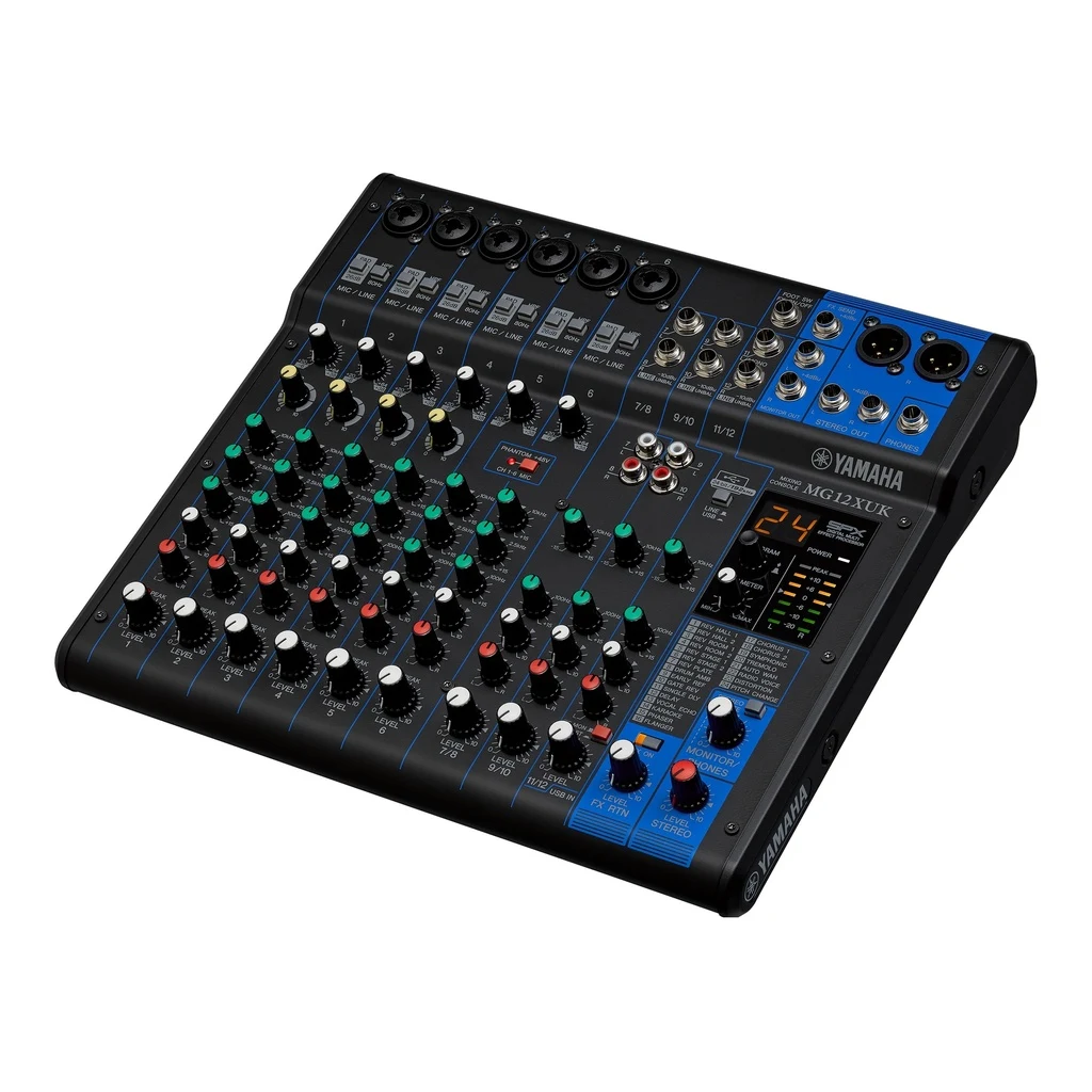 Mezcladora Análoga de 12 Canales con Efectos Yamaha MG-12XUK - Imagen 2