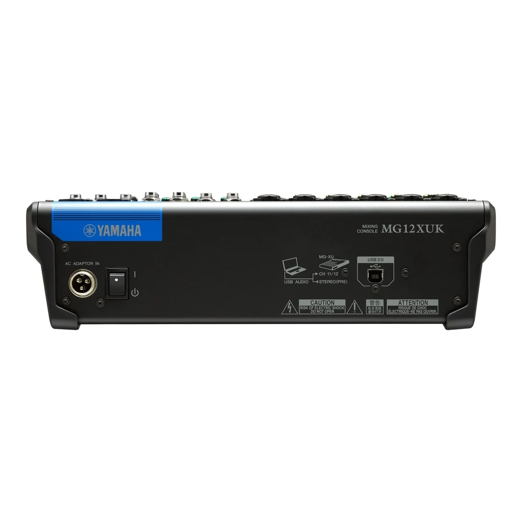 Mezcladora Análoga de 12 Canales con Efectos Yamaha MG-12XUK - Imagen 3