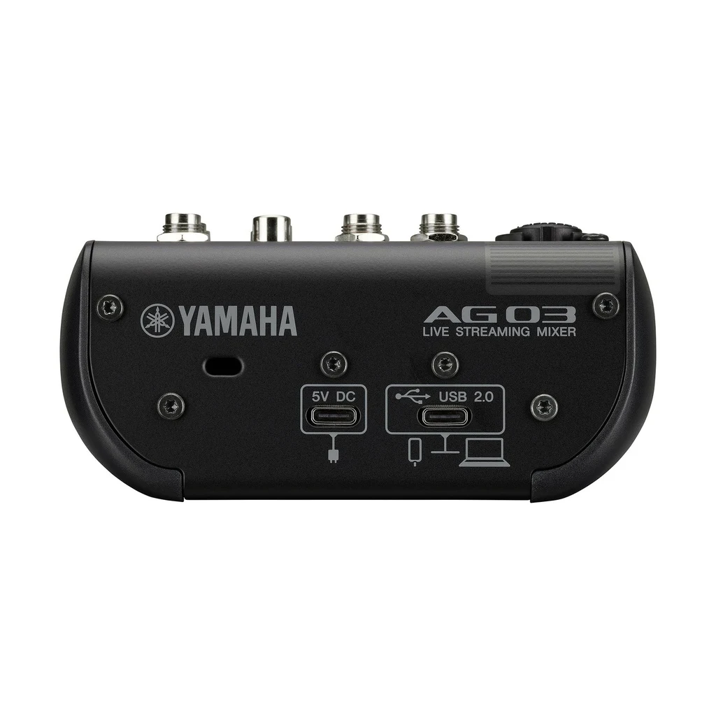 Mezcladora analógica de 3 canales para streaming Yamaha AG03MK2B - Imagen 3