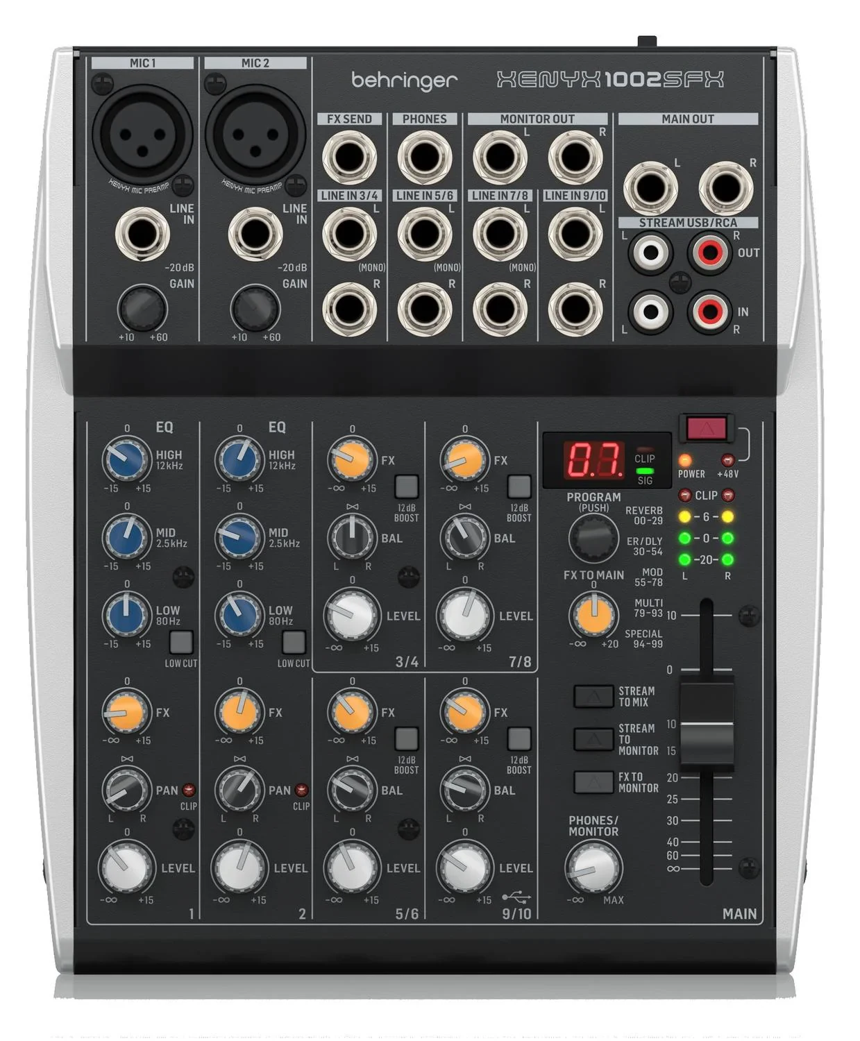 Mezcladora Behringer Xenyx 1002SFX - Imagen 2