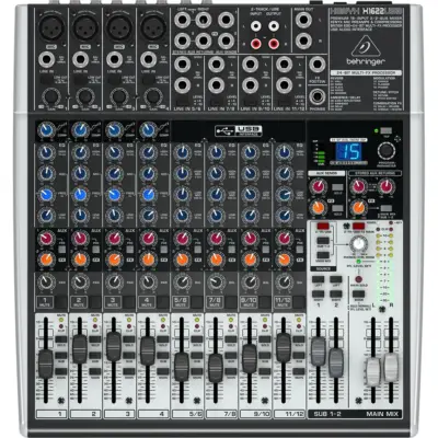 Mezcladora Behringer X1622USB de 16 Canales