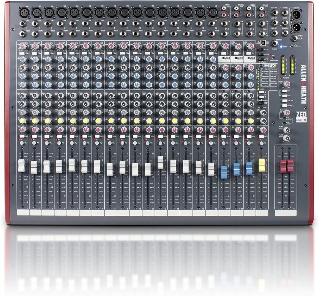 MEZCLADORA DE AUDIO ALLEN & HEAT ZED22:2FX - Imagen 2