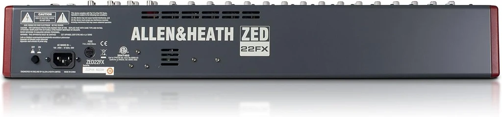 MEZCLADORA DE AUDIO ALLEN & HEAT ZED22:2FX - Imagen 3