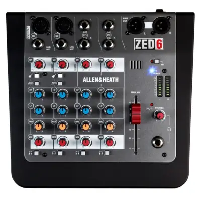 MEZCLADORA DE AUDIO ALLEN & HEATH ZED-6