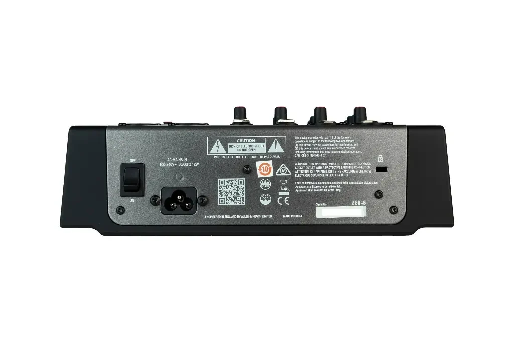 MEZCLADORA DE AUDIO ALLEN & HEATH ZED-6 - Imagen 8