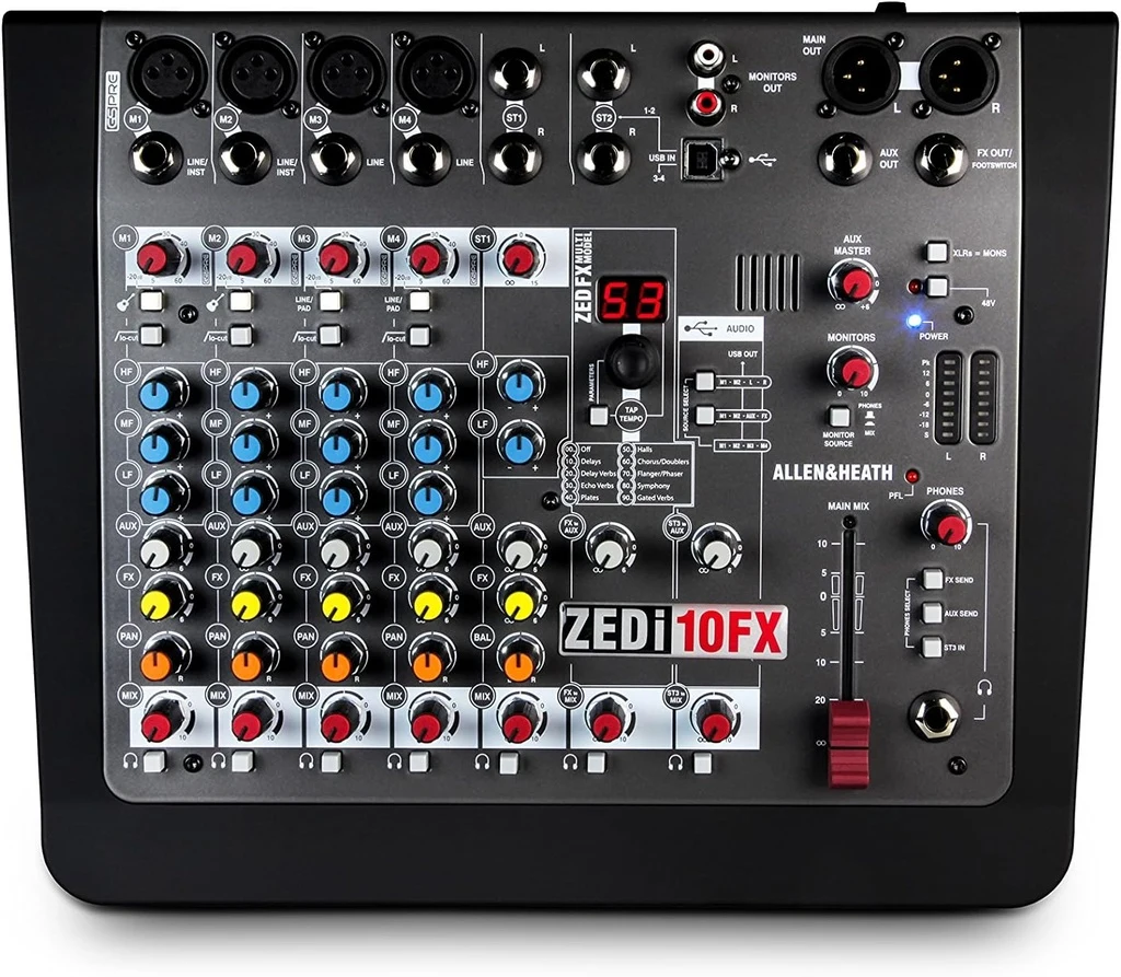 MEZCLADORA DE AUDIO ALLEN & HEATH ZEDI-10FX - Imagen 4