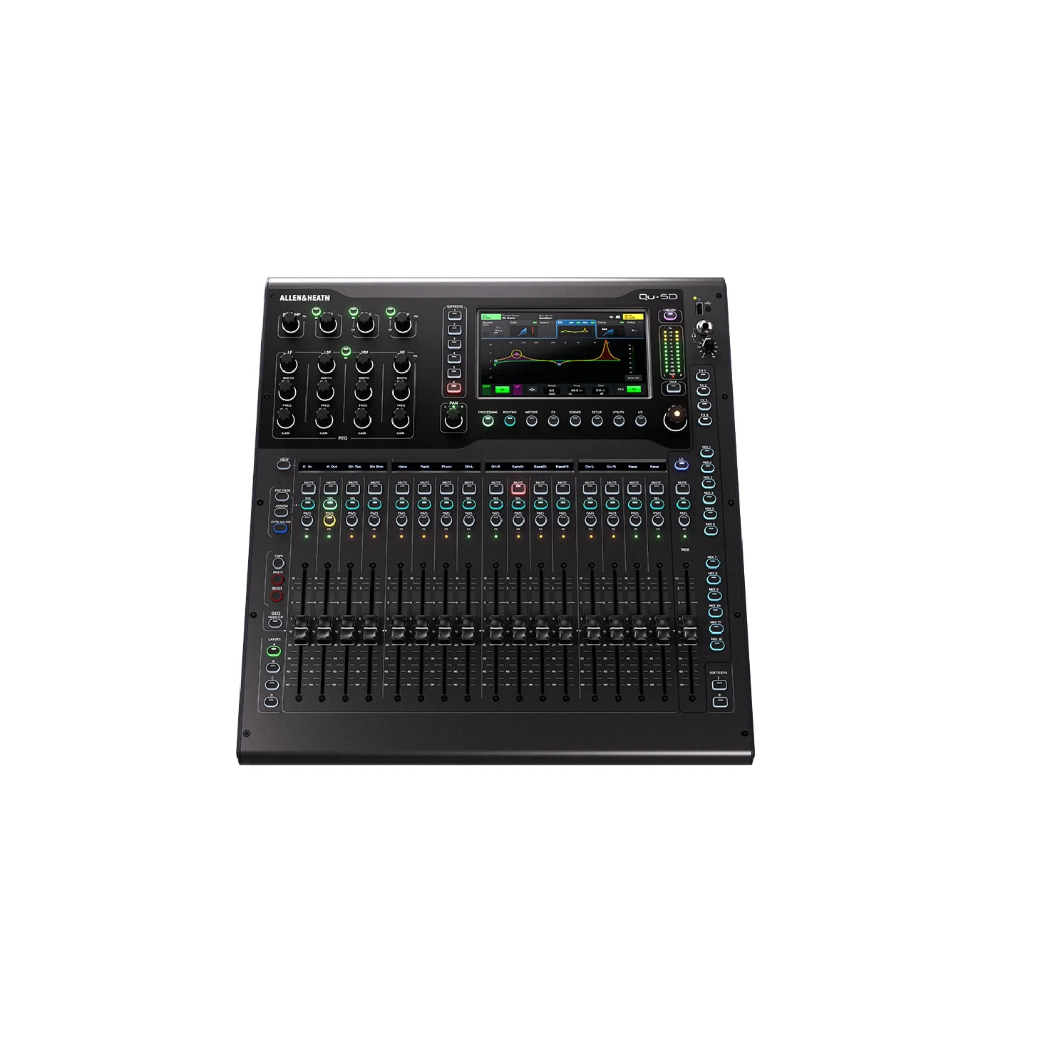 Mezcladora Digital Allen & Heath Qu-5 Con 16 Preamps (Por Pedido) - Imagen 2