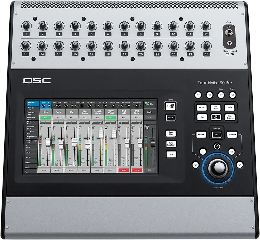 Mezcladora Digital QSC TouchMix-30 Pro