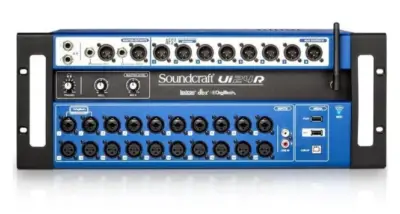 Mezcladora Digital Soundcraft UI24R de 24 Canales con Control USB/Wi-Fi