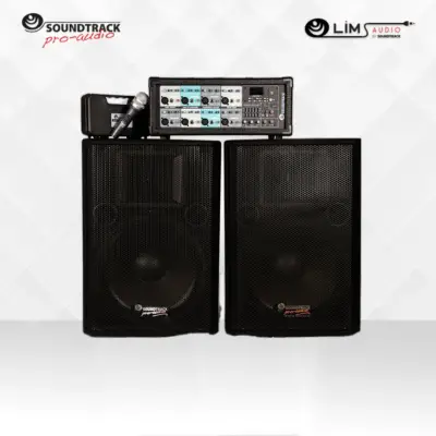 Mezcladora Soundtrack Amplificada con USB y Bluetooth para Bafle SHA108BT