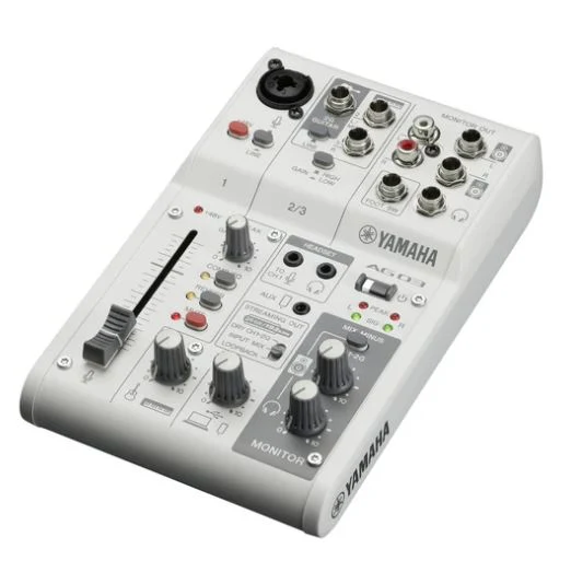 Mezcladora Yamaha AG03MK2W para Streaming - Imagen 2