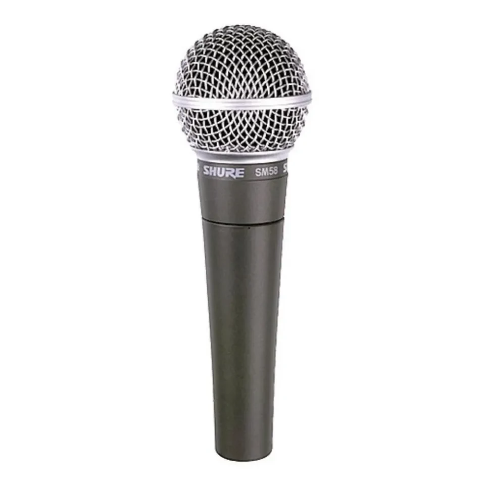 Micrófono Alámbrico de Mano Profesional Shure SM58